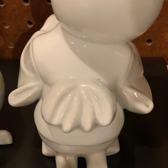 Two Vintage Japanese Porcelain Child Figurines - Picture 3 of 8